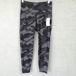 Old Navy Womens Pants 7/8 Ankle Legging High Rise Elevate Gray Camo L New